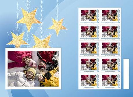 Idées originales pour les fêtes : des timbres personnalisés