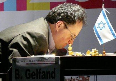 Boris Gelfand - premier échiquier de l'équipe israélienne