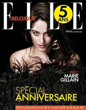 Marie Gillain ou le meilleur du charme à la belge en Une de Elle
