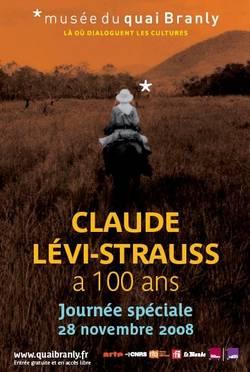 Affiche Lévi-Strauss / quai Branly