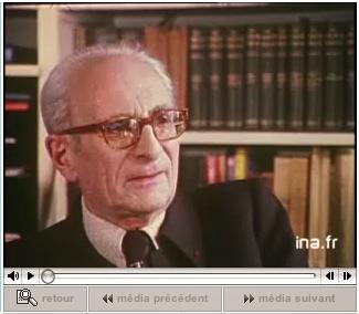Claude Levi Strauss et l'importance de la musique dans sa vie 20/06/1977