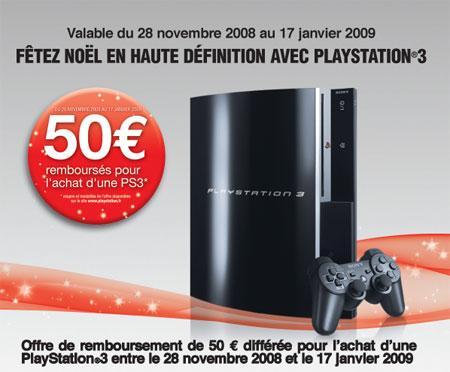 Réduction Playstation3 avec Boulanger : 340 euros !