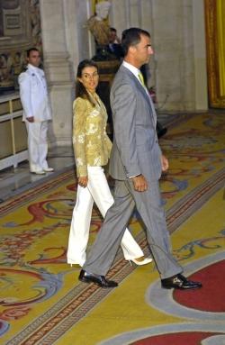 L.A.R. le Prince et la Princesse des Asturies
