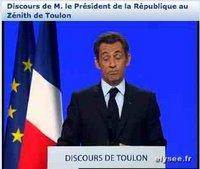 Sarkozy: annonces en vrac, pays en vrac