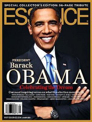 Barack et Michelle Obama en Une de la double couverture d’Essence Magazine !
