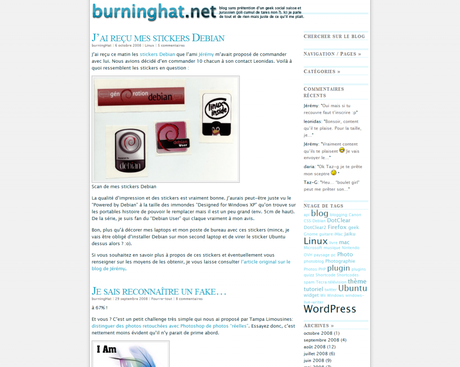 [Blogosphère] A la découverte d’un blog #8 : Burninghat.net