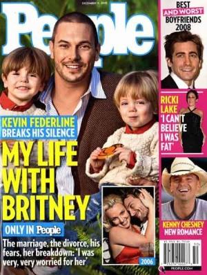 Kevin Federline, l'ex de Britney Spears, papa modèle avec ses enfants en Une de People
