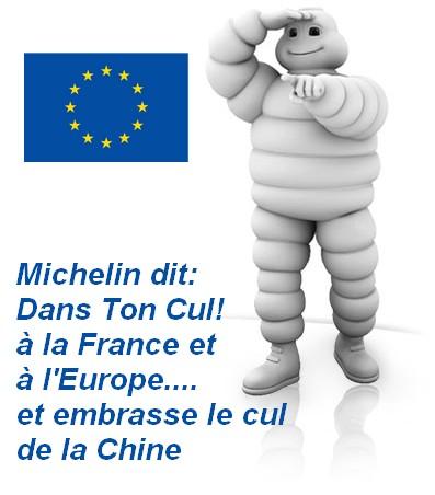 Michelin la met bien profond à l'Europe