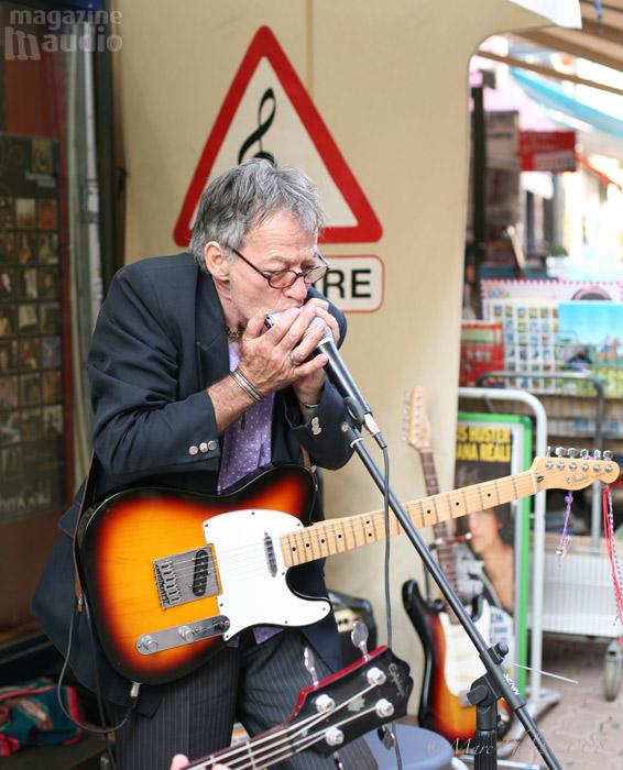 Pierre-Louis, guitar blues, Hyères 2008