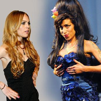 Winehouse Lilly Allen volé vedette Britney Spears Lindsay Lohan
