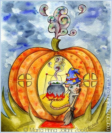 UNE citrouille MAGIQUE