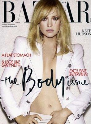 Kate Hudson topless d’Harper's Bazaar Magazine