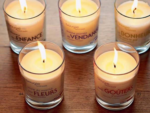 Bougies mémoire d'un instant 9.95€ Natures et Découvertes