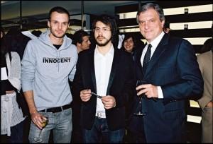 Installation design Papillon pour la boutique Dior Homme Paris