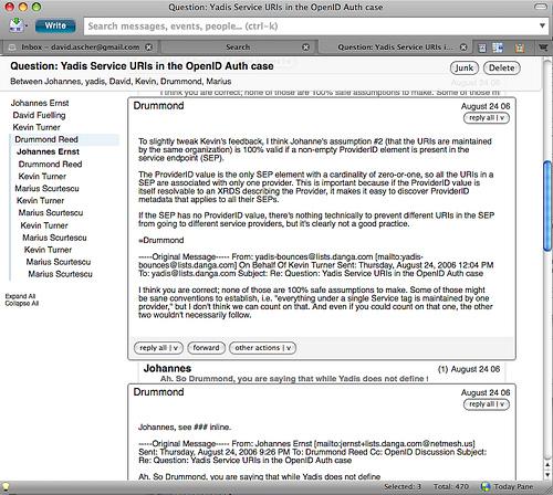 Mozilla-thunderbird en version 3.0-beta1