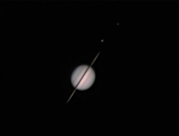 Saturne fins anneaux Oliver Stiehler