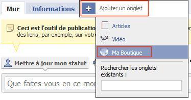 Module gratuit, pour vendre les articles de votre boutique Prestashop, sur votre compte Facebook installation module