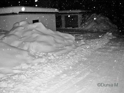 La Chaux-de-Fonds: neige