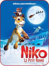 Niko, le Petit Renne : film de Noël 2008 pour les enfants au cinéma
