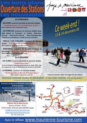 bons plans week-end Maurienne