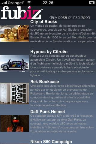 Fubiz sur iPhone : c’est raté