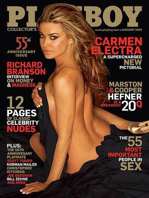 Carmen Electra pour Playboy (les premières photos)