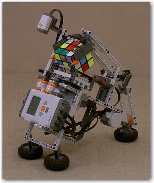 Encore robot joue Rubik’s Cube