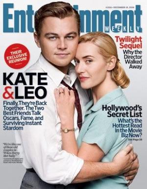 Leonardo DiCaprio et Kate Winslet : un superbe couple en Une d'Entertainment Weekly