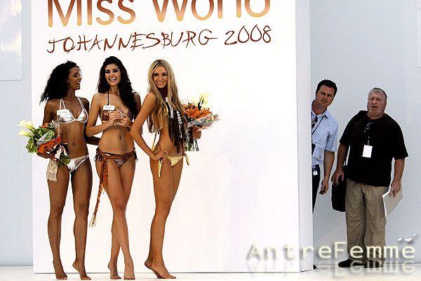 Miss Monde 2008, Johannesburg, samedi 13 décembre 2008