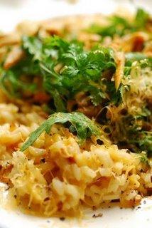 route vers nouvelles aventures cuisine d'automne... enfin d'automne finit... risotto champignons programme