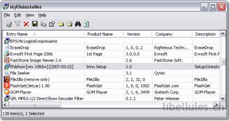MyUninstaller