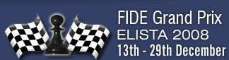 Le logo du Grand Prix Fide 2008 d'Elista