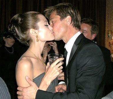 Angelina Jolie et Brad Pitt : Les stars qu’on aime le plus embrasser !