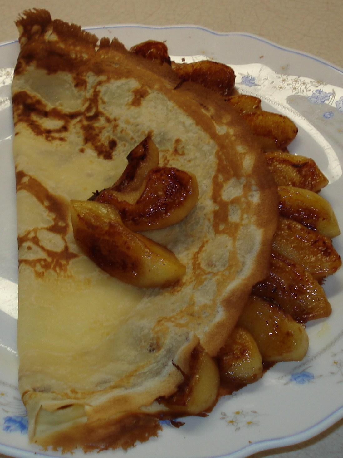 Crepe pomme cannelle