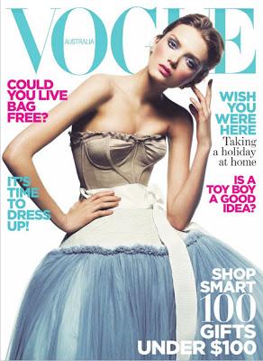 Lily Donaldson en Une de Vogue Australie !