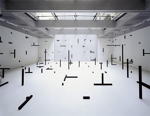 esther_stocker_installation_2006 by merchant army.