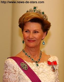 S.M.R. la Reine Sonja de Norvège en visite officielle