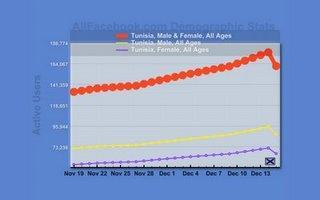 176 000 Utilisateurs de Facebook en Tunisie