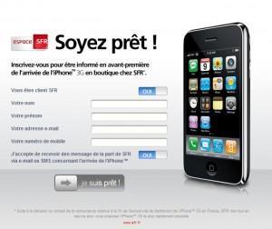 iPhone 3G bientot chez SFR
