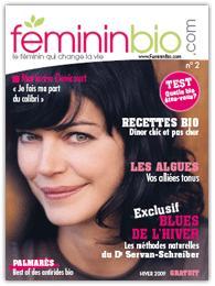 Des infos écolos dans le numéro 2 de Feminin bio