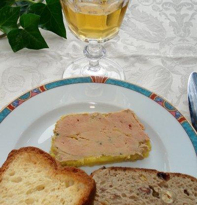 foie gras et Sauternes