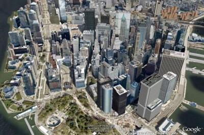New York en 3D avec Google Earth