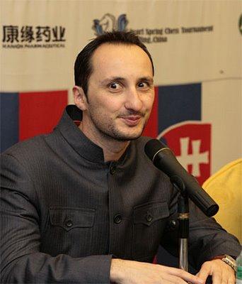 Veselin Topalov au tournoi d'échecs de Nanjing