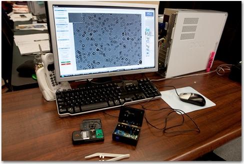 cellulaire devient analyseur sanguin