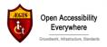 Logo - AEGIS - open Accessibility Everywhere: Groundwork, Infrastructure, Standards - avec visuel