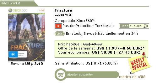 Fracture sur Xbox 360