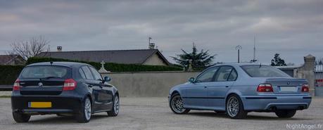 Shoot photos - BMW M5 E39 vs BMW 130i E87