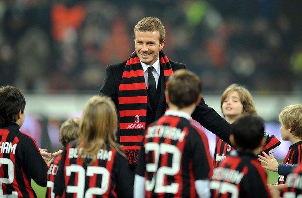 David Beckham au Milan AC