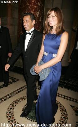 Carla Bruni et Nicolas Sarkozy 