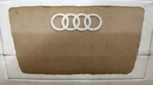 Publicité Audi Q5 : un SUV en carton ?
